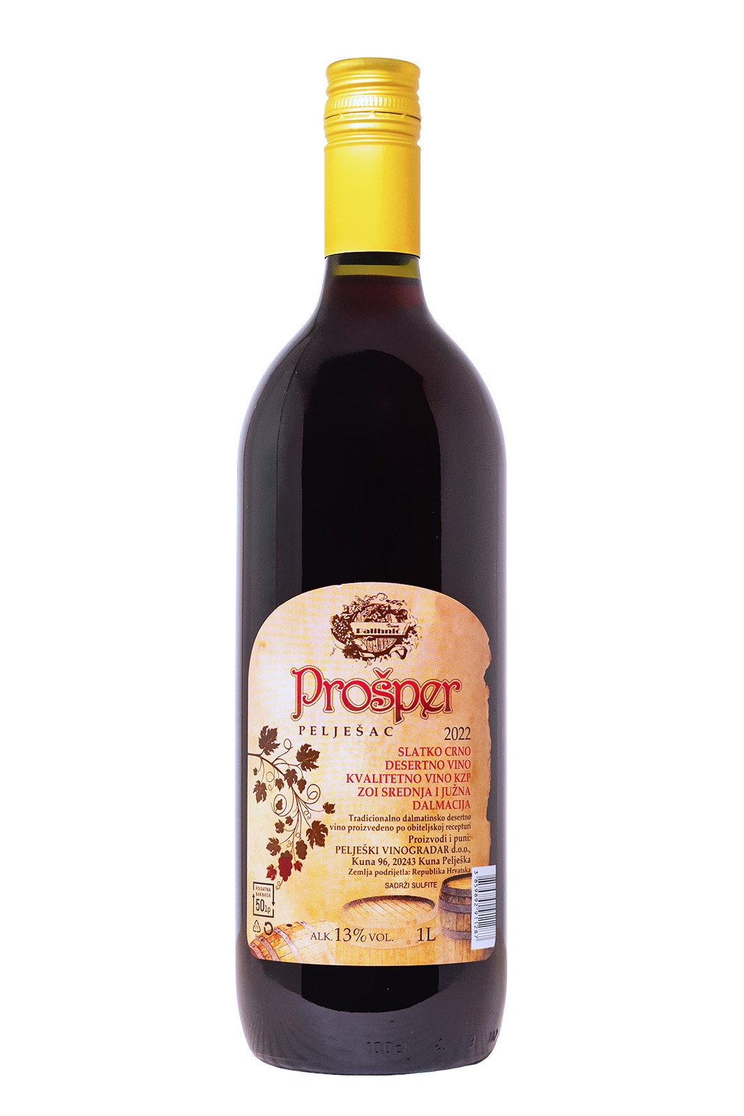 Prosper Prosek Dessertwein - 1 Liter 13% vol