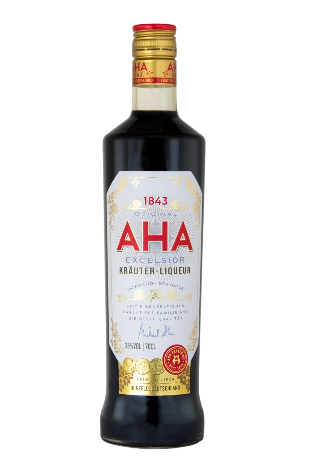 Aha Excelsior Kräuterlikör - 0,7L 38% vol