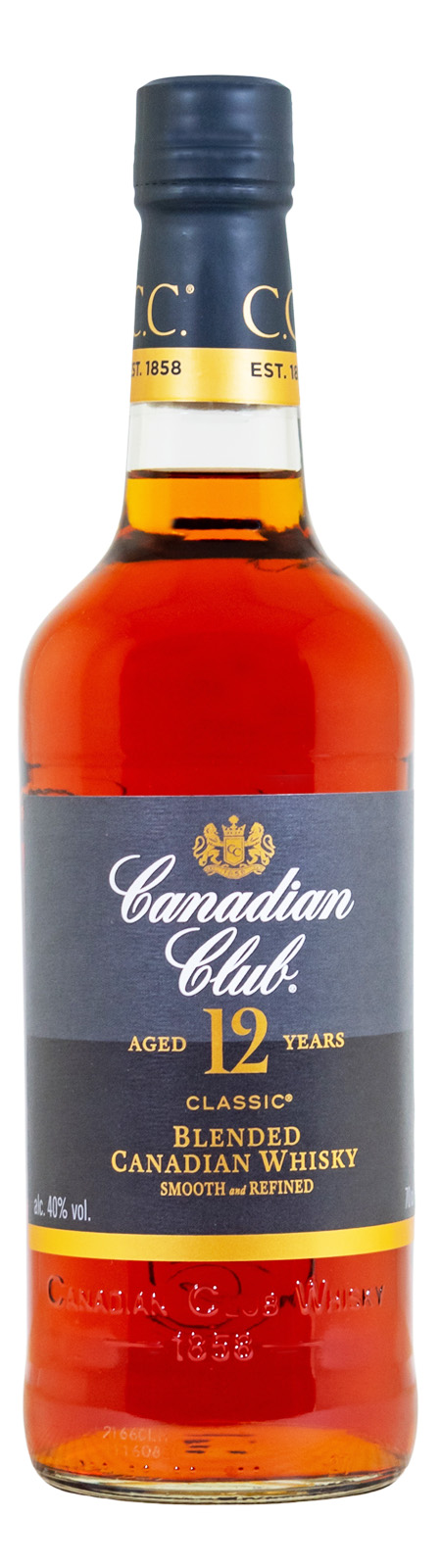 Canadian Club 12 Years Classic - 0,7L 40% vol