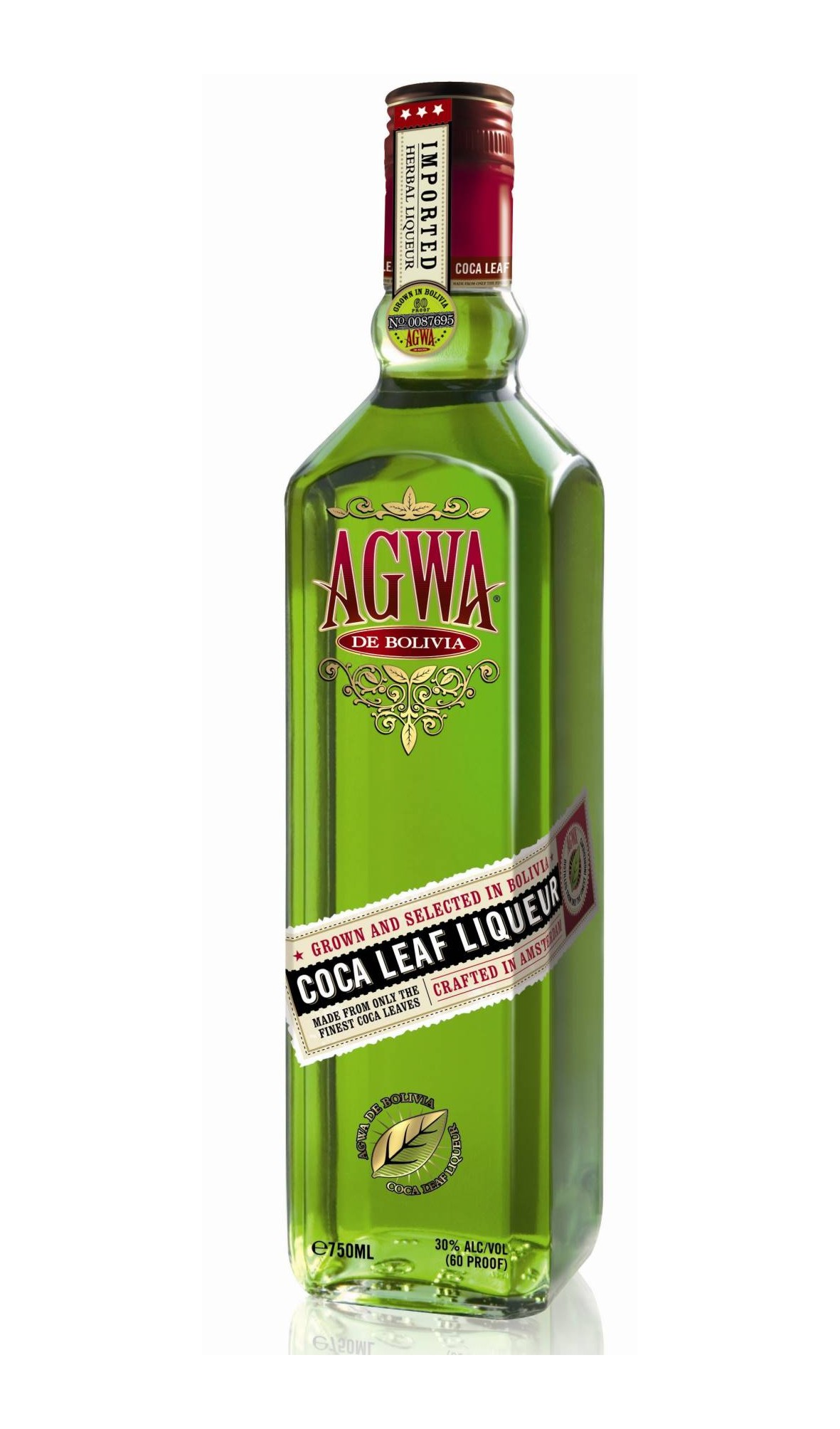 Agwa de Bolivia, Coca leaf liqueur Lik