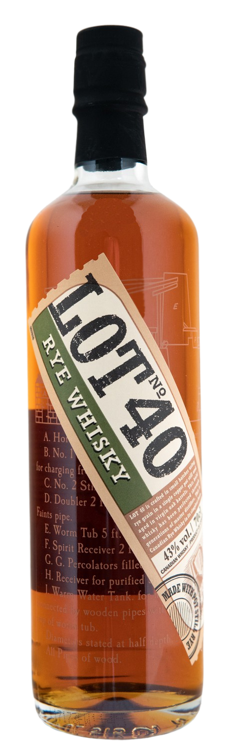 LOT 40 Canadian Rye Whisky - 0,7L 43% vol