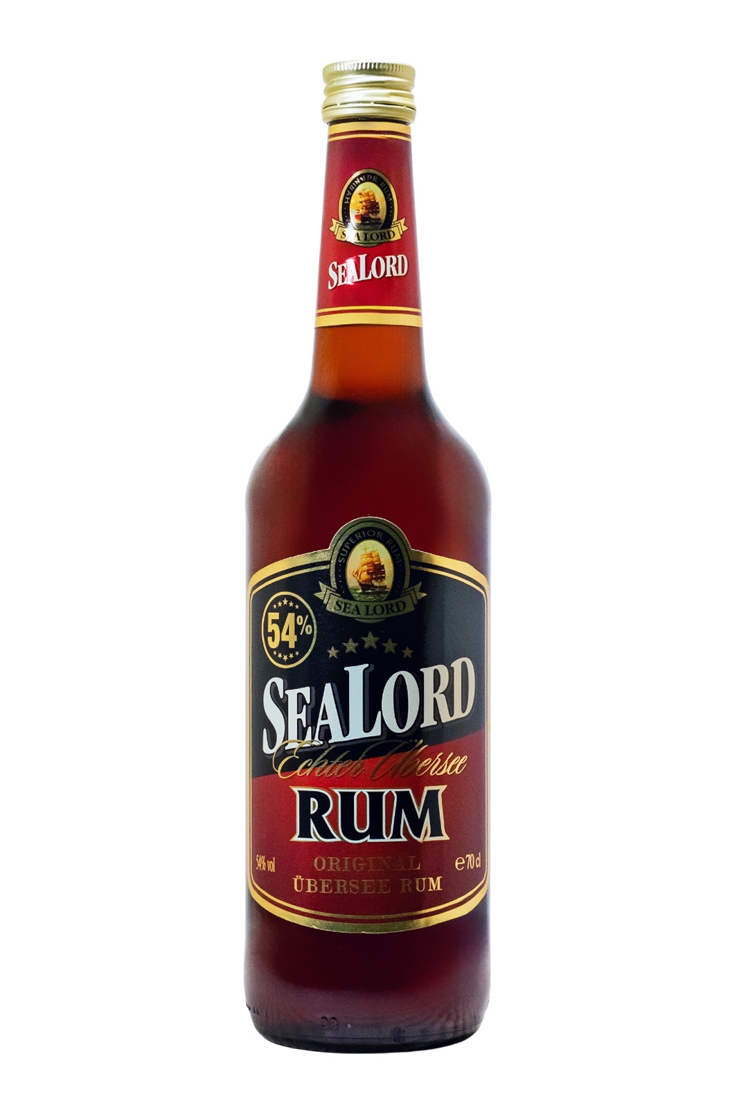 SeaLord Echter Übersee Rum - 0,7L 54% vol