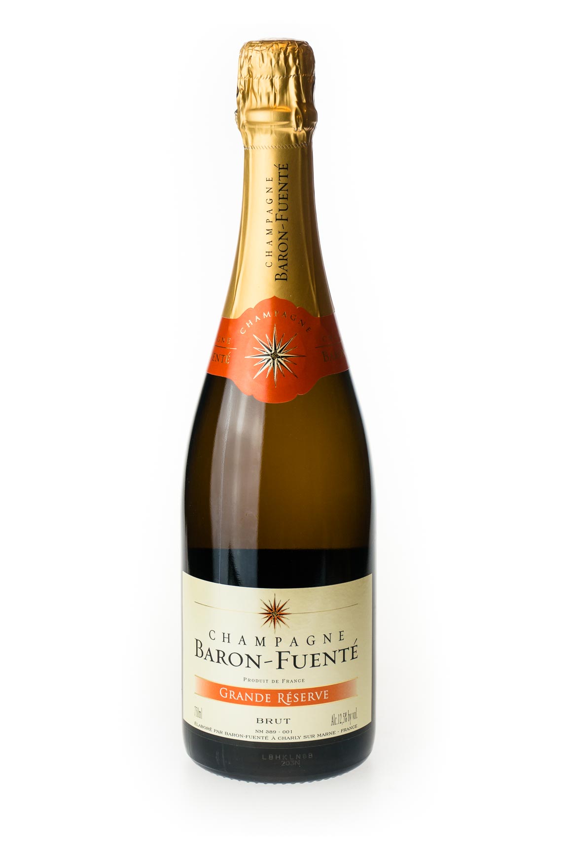 Baron Fuente Champagner Grande Réserve Brut - 0,75L 12,5% vol