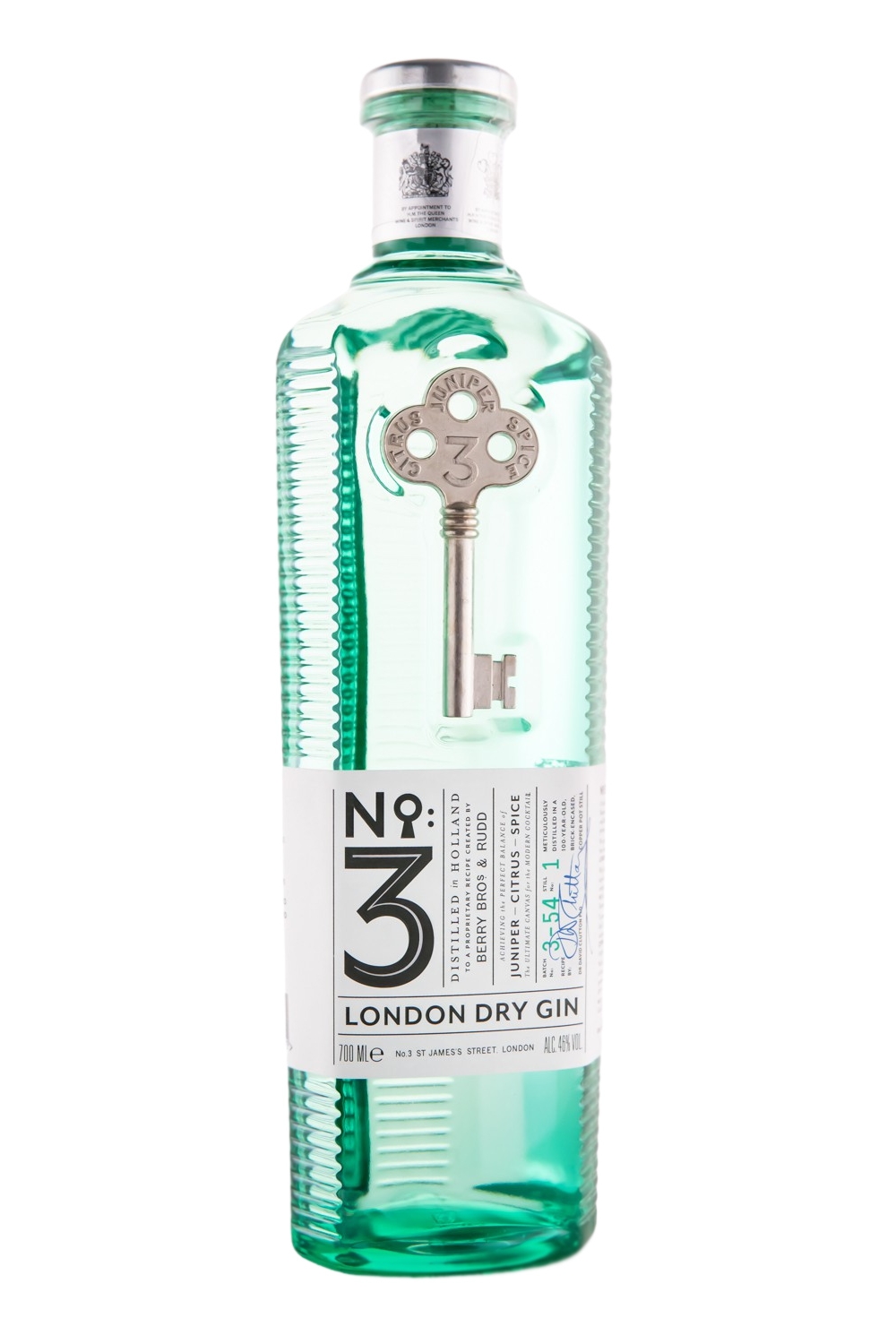 No. 3 London Dry Gin - 0,7L 46% vol