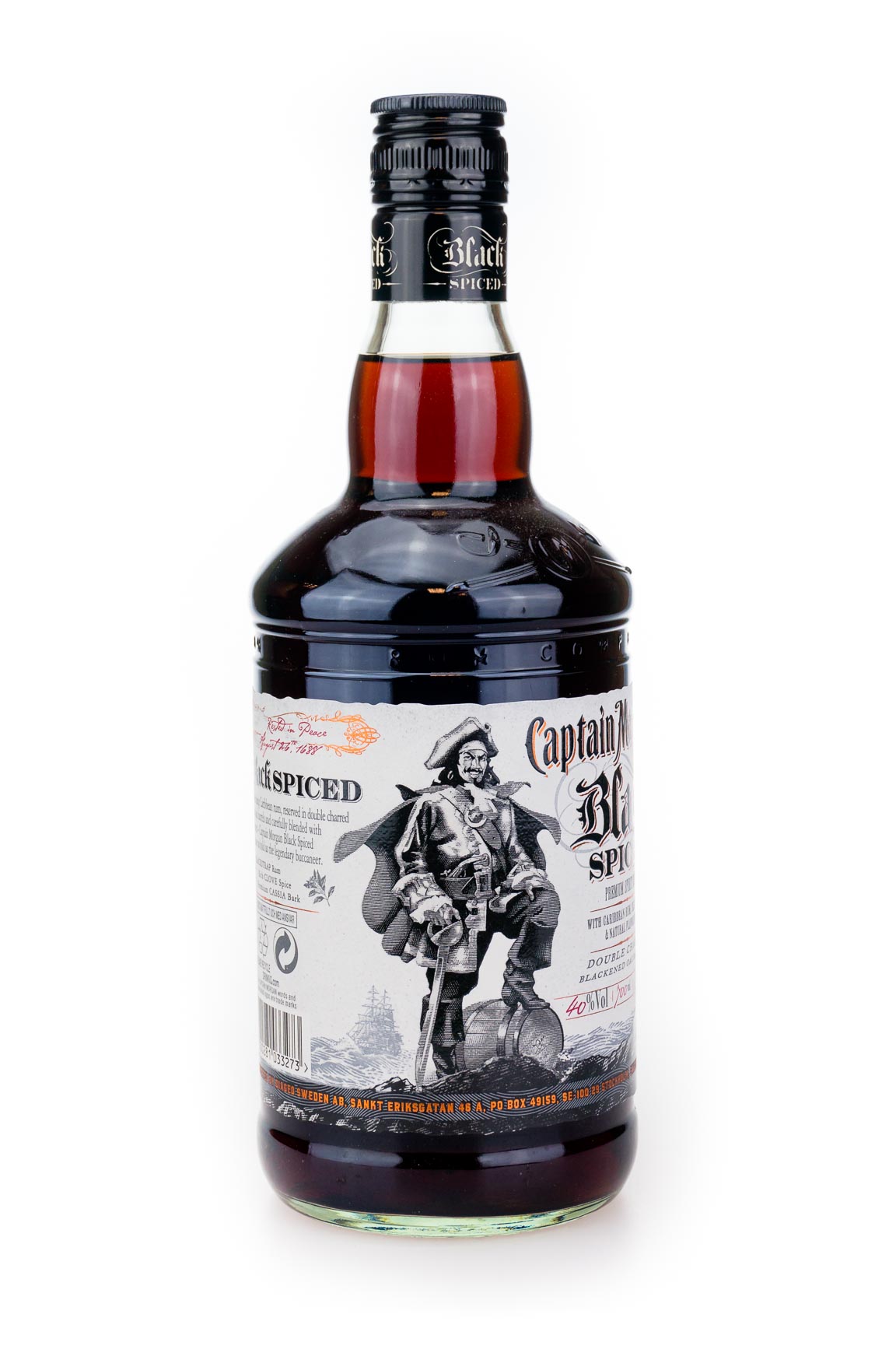 Captain Morgan Spiced Black Jamaica - 1 Liter 40% vol