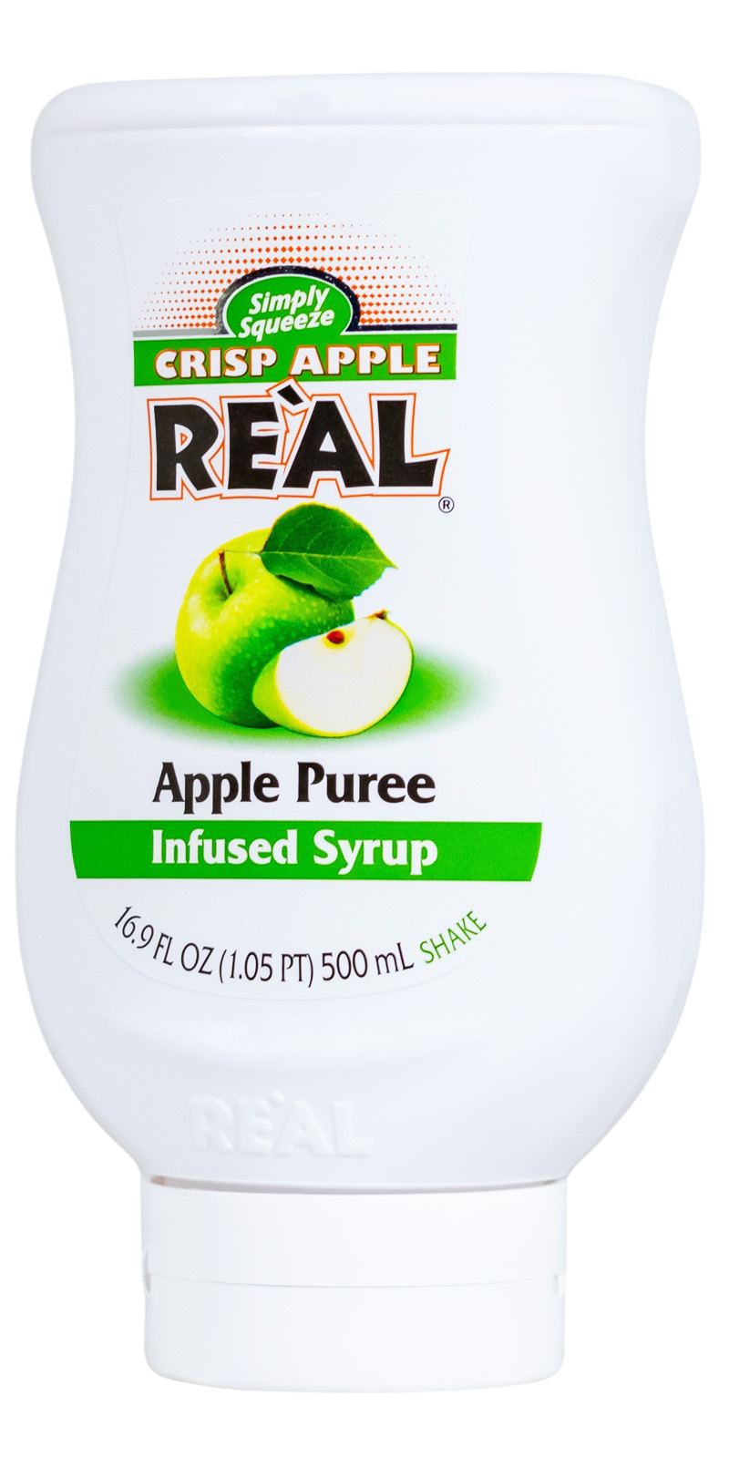 Real Crisp Apple Sirup mit Apfelpüree - 0,5L