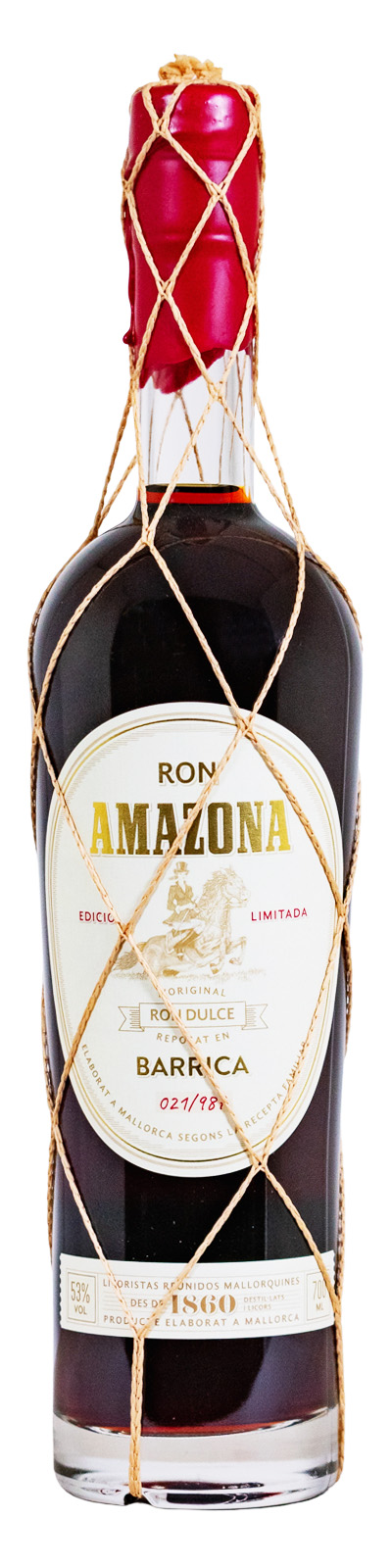 Ron Amazona Barrica - 0,7L 53% vol