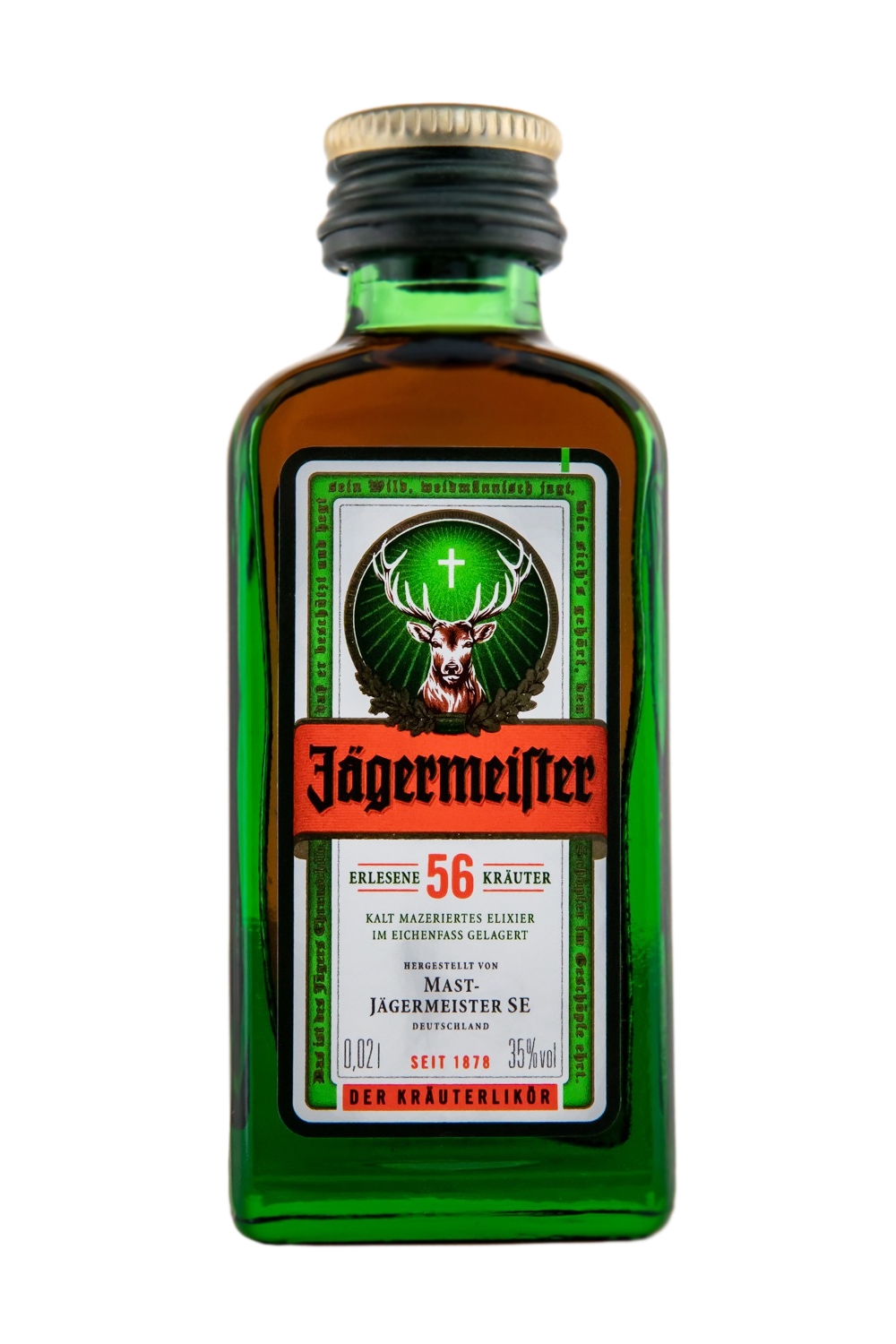 Jägermeister Kräuterlikör - 0,02L 35% vol