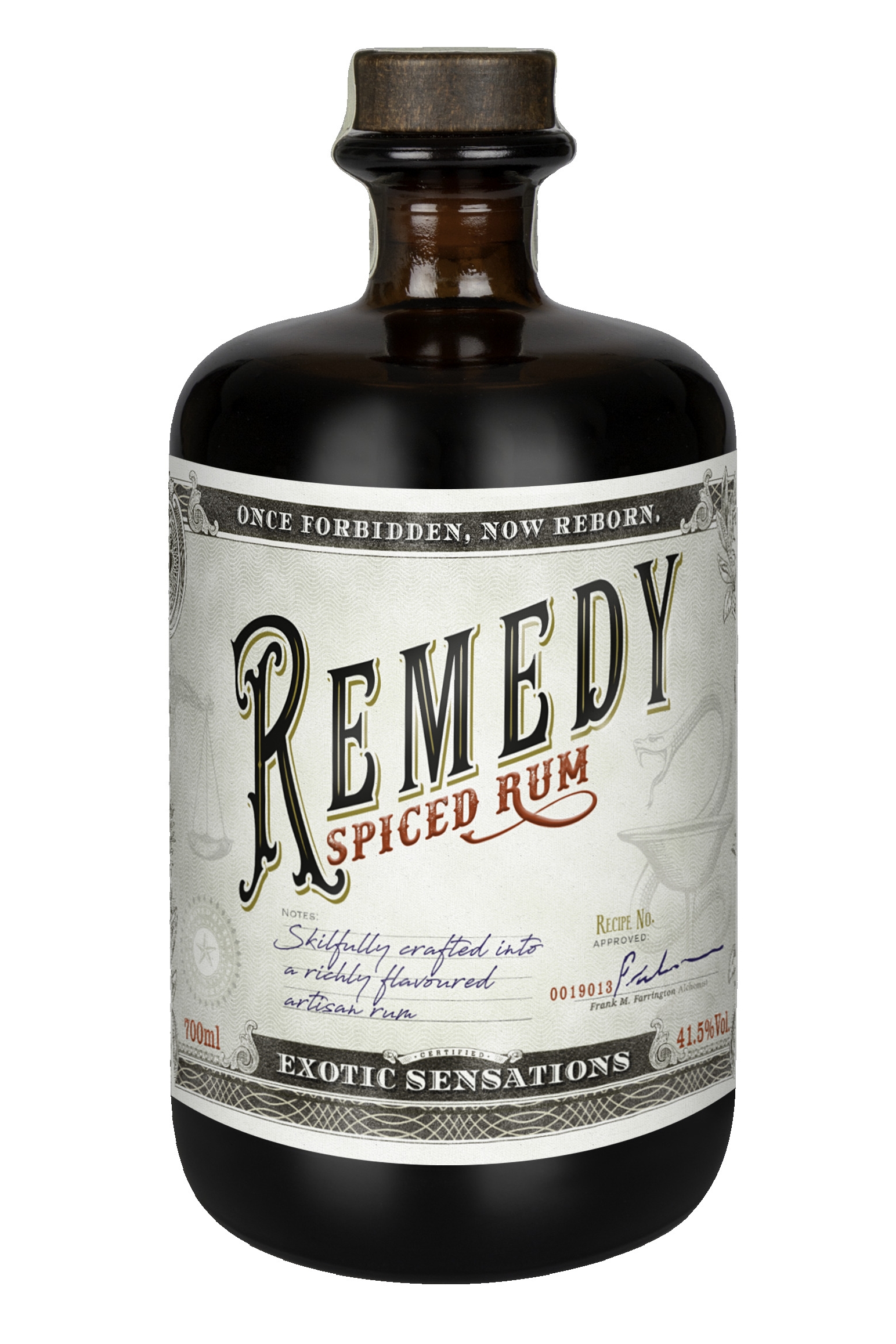 Remedy Spiced Rum - 0,7L 41,5% vol