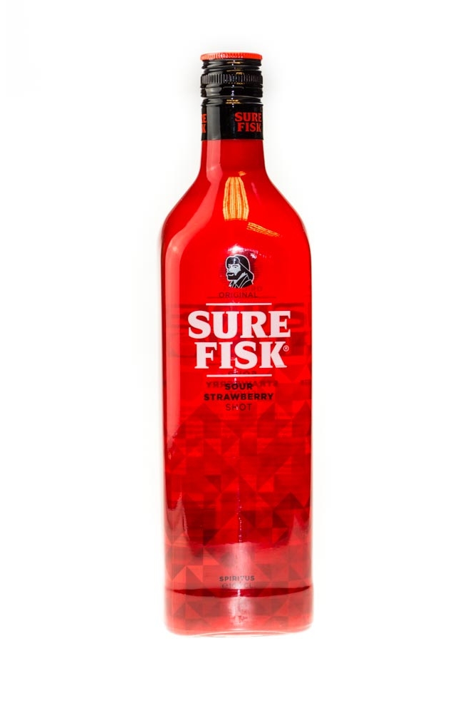 Sure Fisk Sour Strawberry Shot - 1 Liter 15% vol