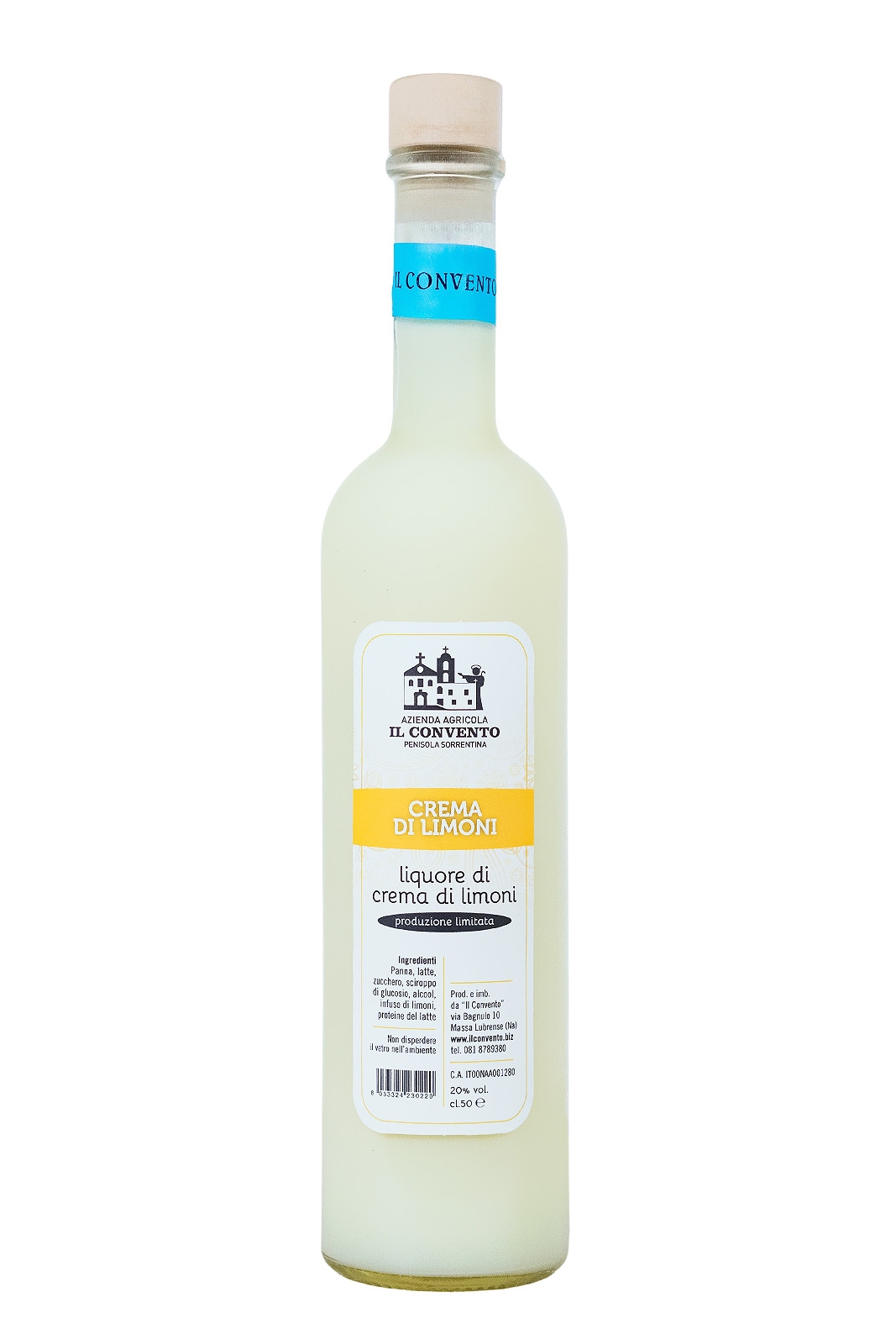 Il Convento Crema Limoncello - 0,5L 20% vol