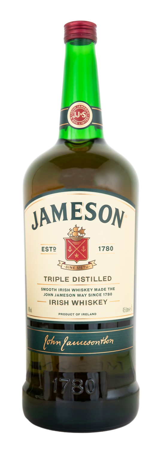 Jameson Irish Whiskey - 4,5L 40% vol