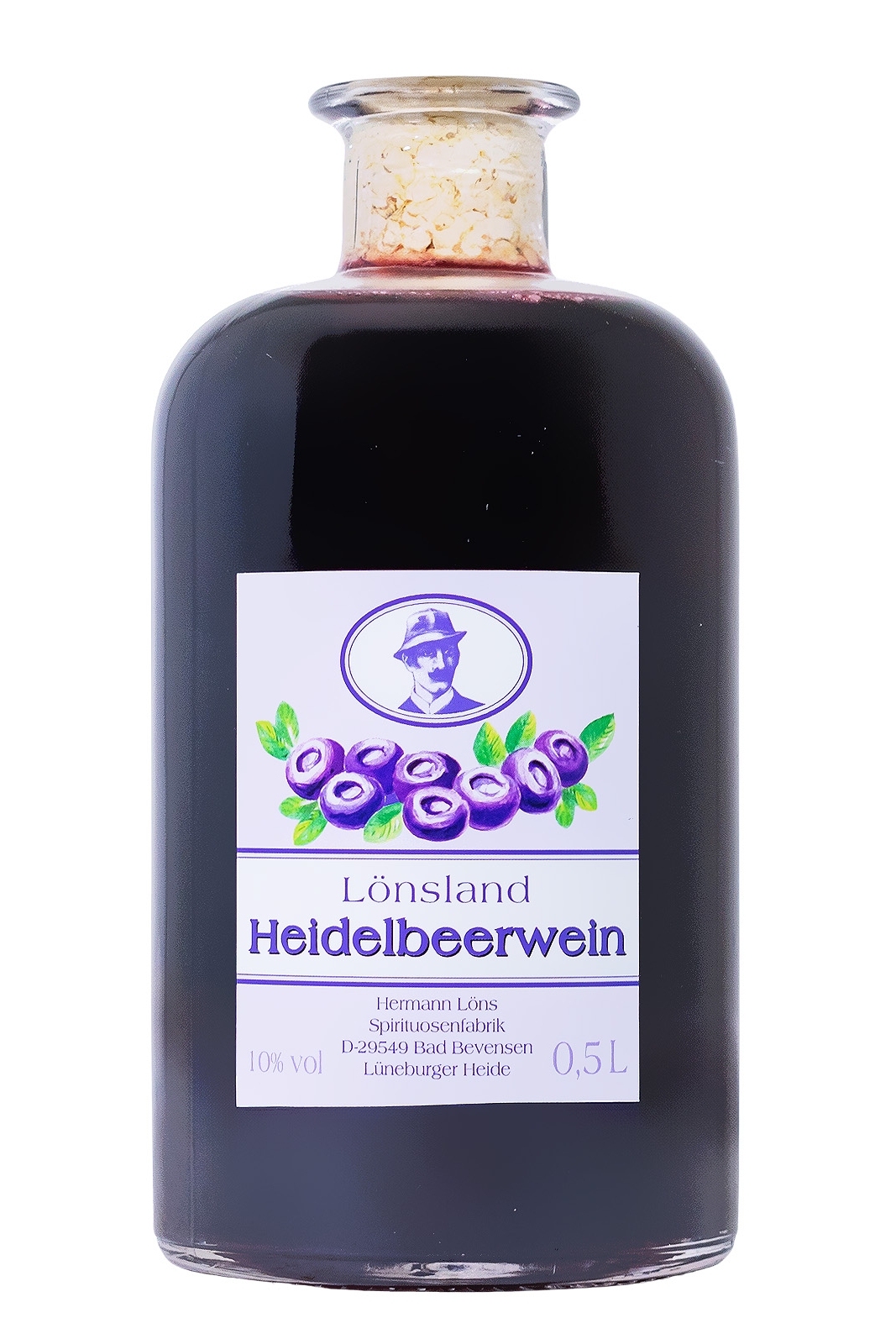 Lönsland Heidelbeerwein - 0,5L 10% vol