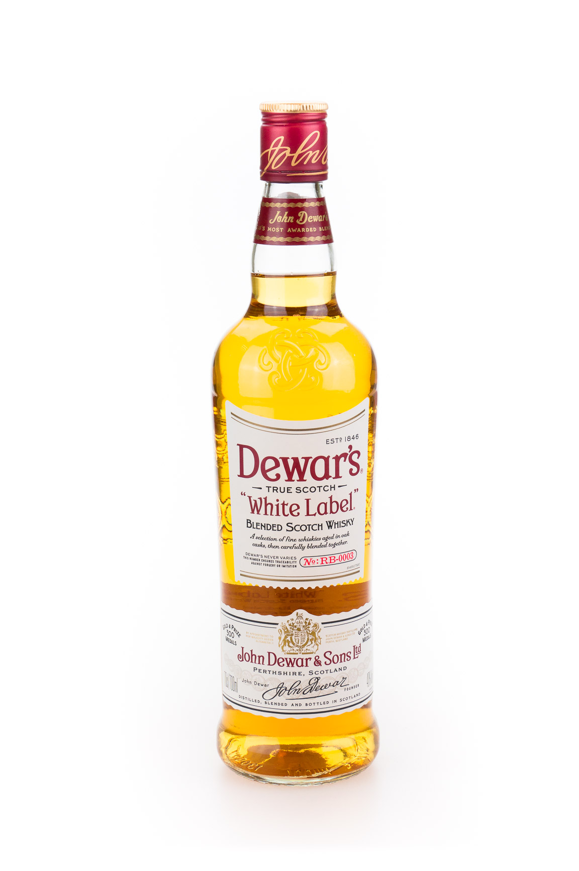 Dewars White Label Blended Scotch Whisky - 0,7L 40% vol