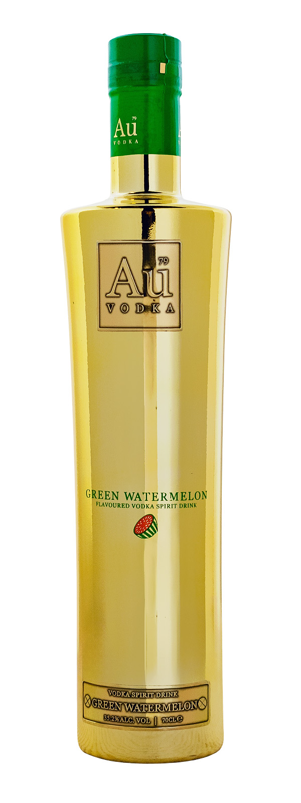 AU Vodka Green Watermelon - 0,7L 35,2% vol