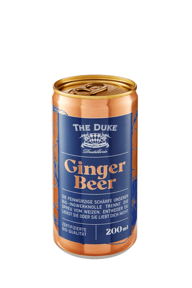 The Duke Bio Ginger Beer Dose - 0,2L