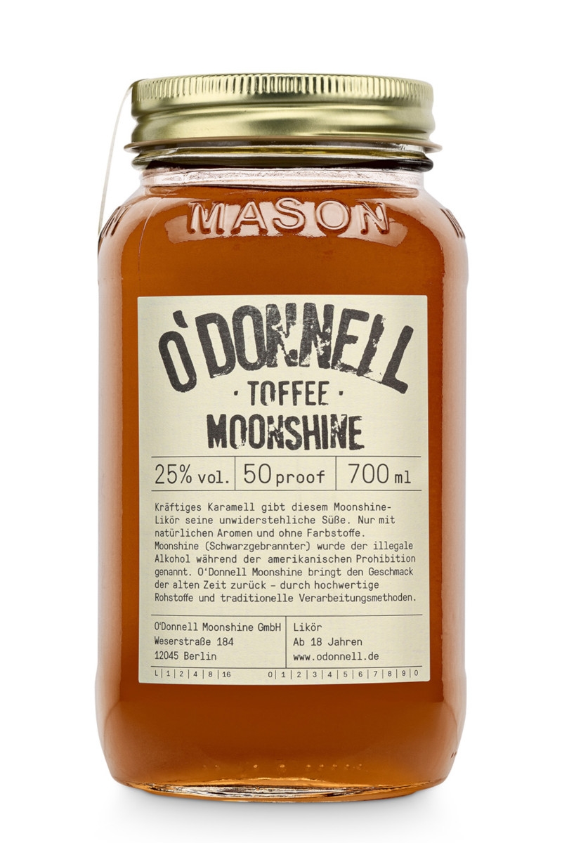 O'Donnell Moonshine Toffee - 0,7L 25% vol