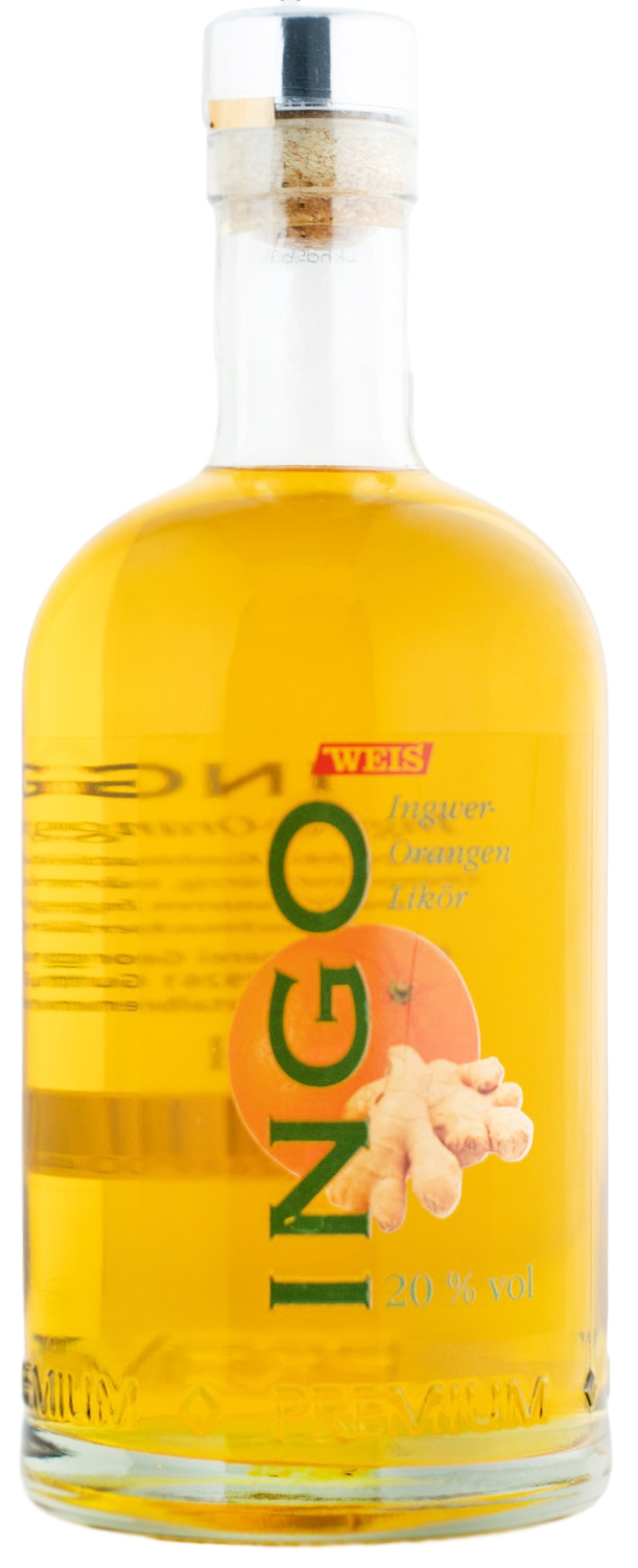 Weis Ingo Ingwer-Orangen Likör - 0,5L 20% vol
