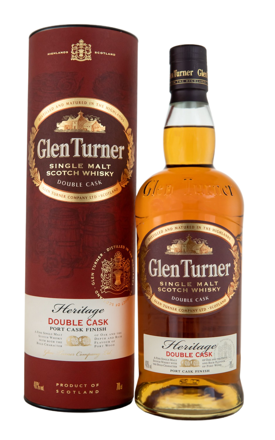 Glen Turner Heritage Single Malt Scotch - 0,7L 40% vol