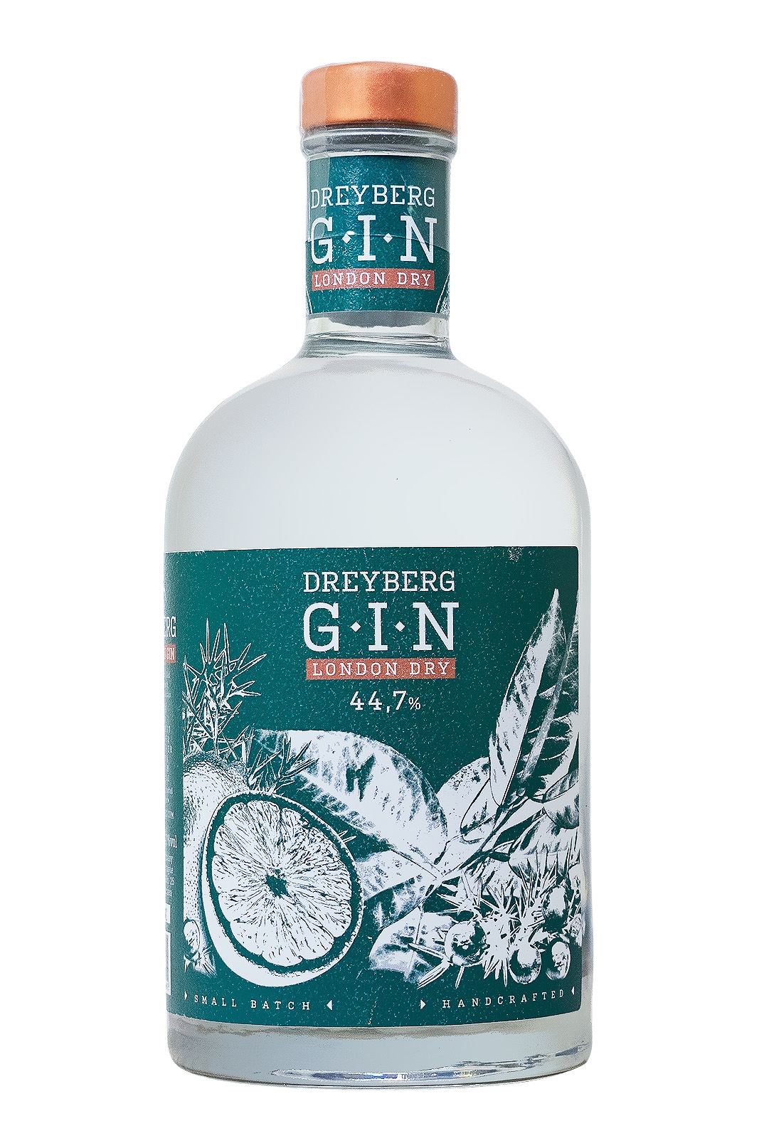 Dreyberg London Dry Gin - 0,7L 44,7% vol