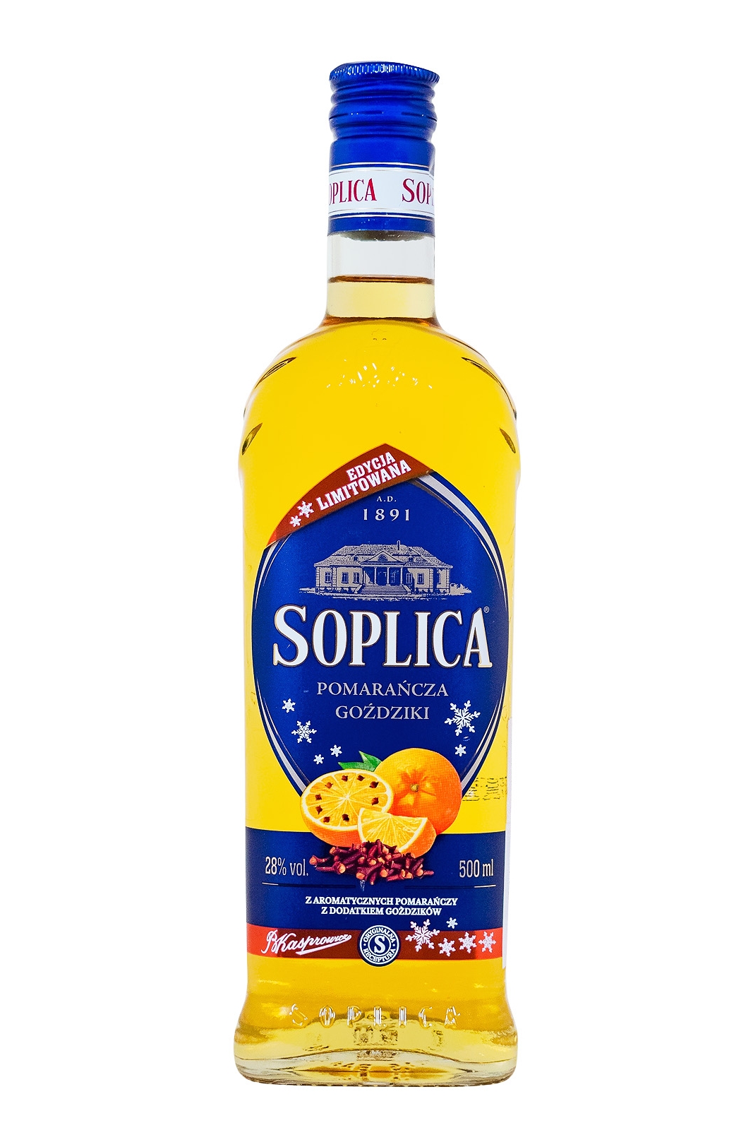 Soplica Orangen & Nelken Pomarancza Gozdziki - 0,5L 28% vol