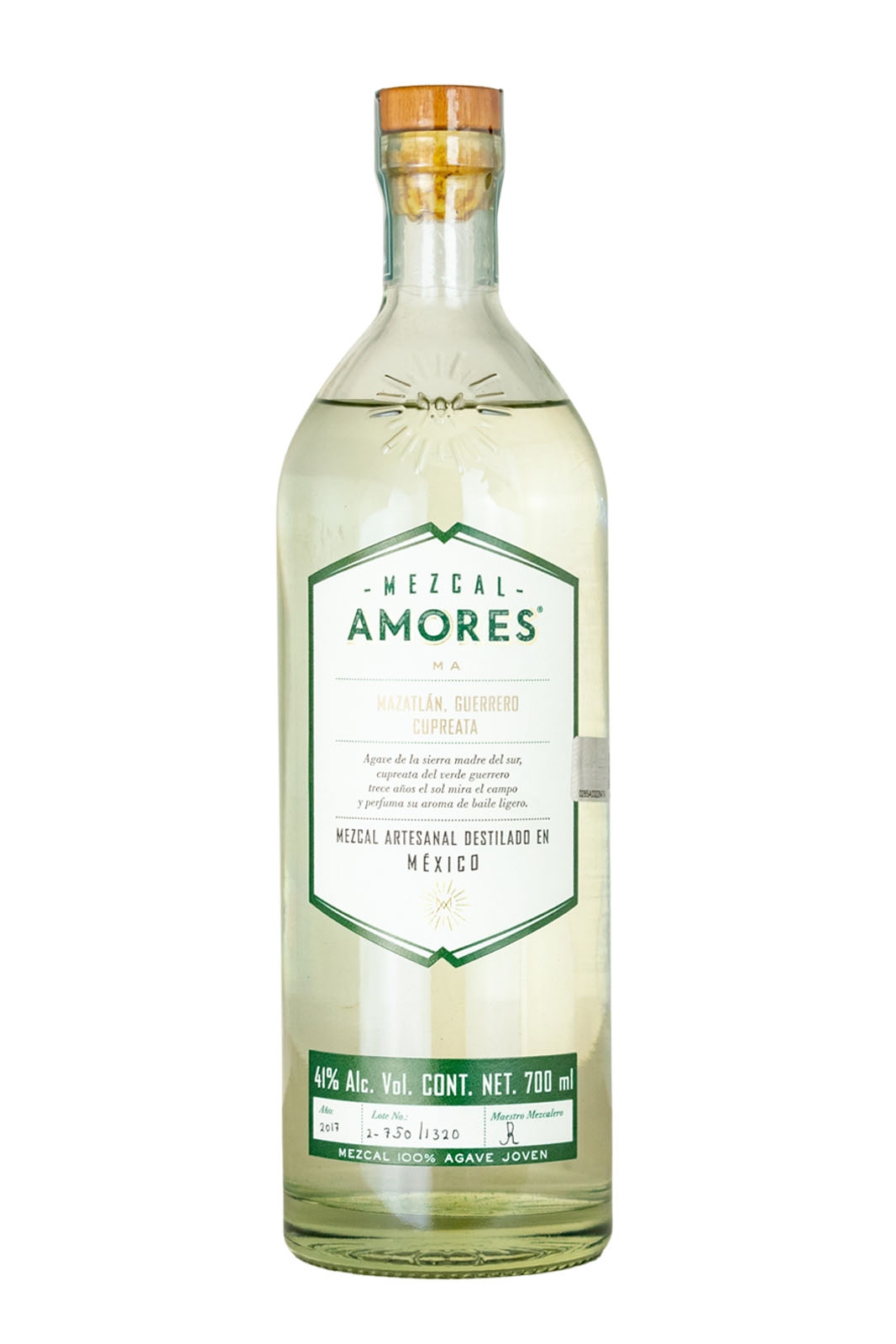 Mezcal Amores Cupreata - 0,7L 41% vol