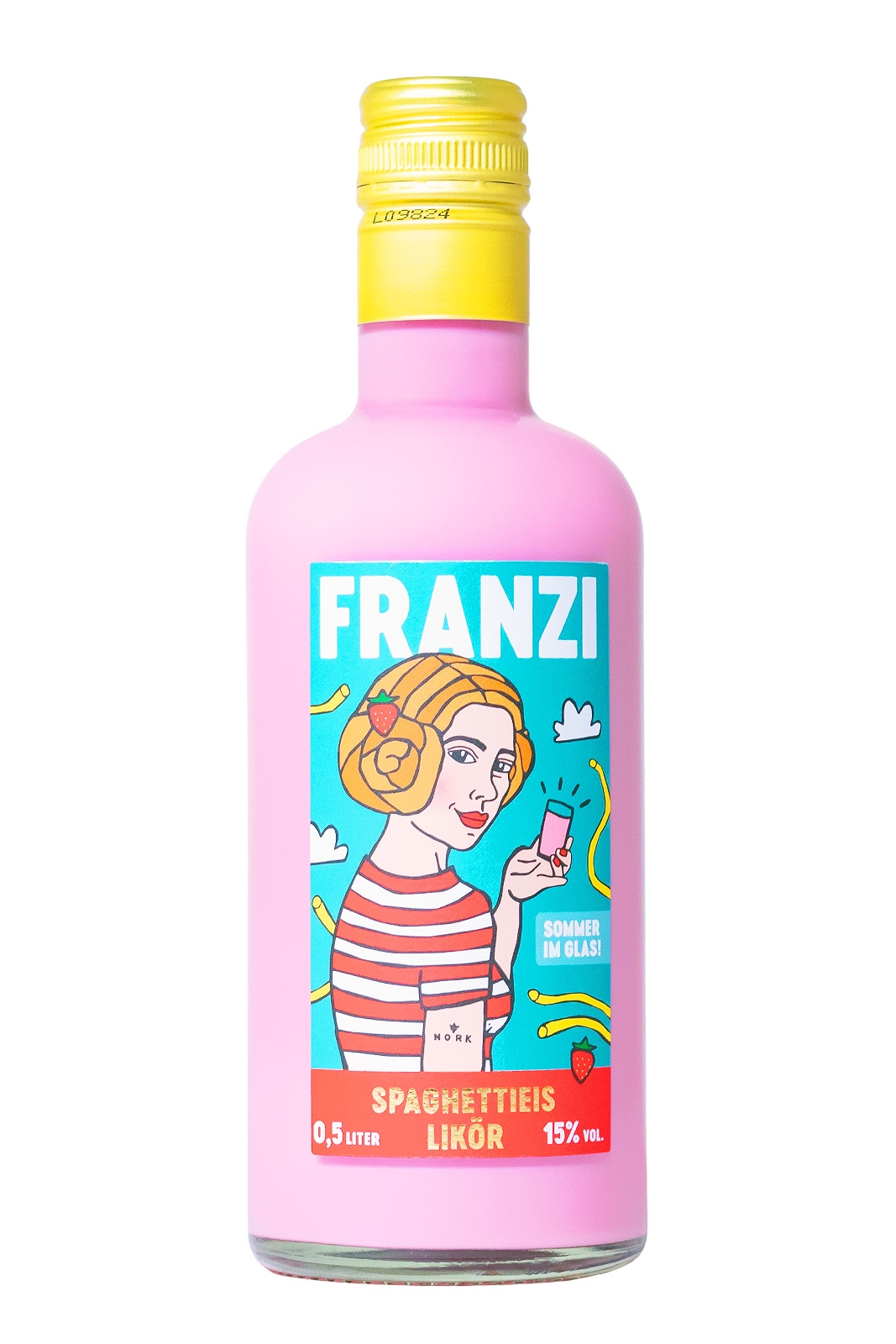 Franzi Spaghettieis Likör - 0,5L 15% vol