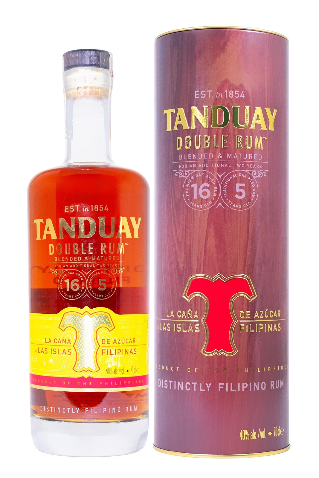 Tanduay Double Rum - 0,7L 40% vol