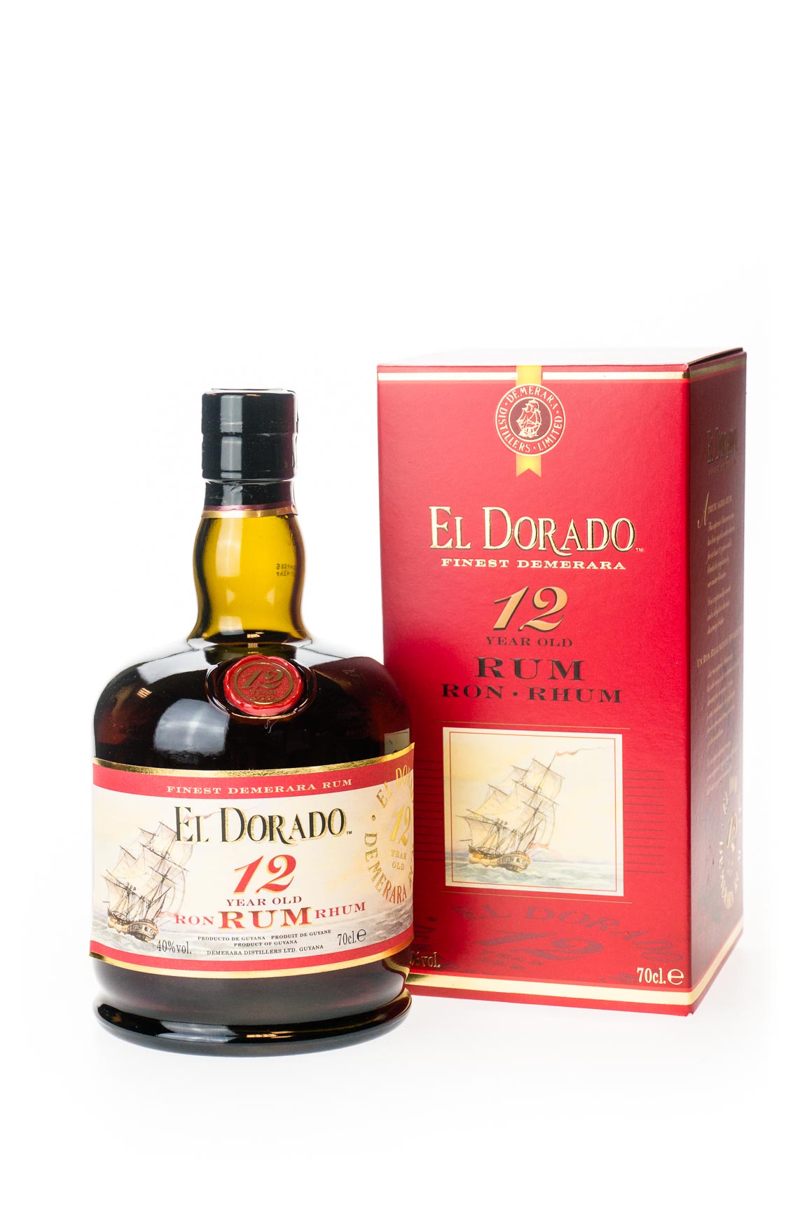 El Dorado Rum 12 Jahre - 0,7L 40% vol
