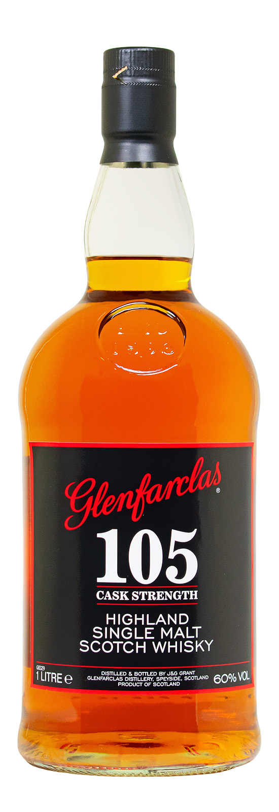 Glenfarclas 105 Cask Strength Single Malt Scotch Whisky - 1 Liter 60% vol