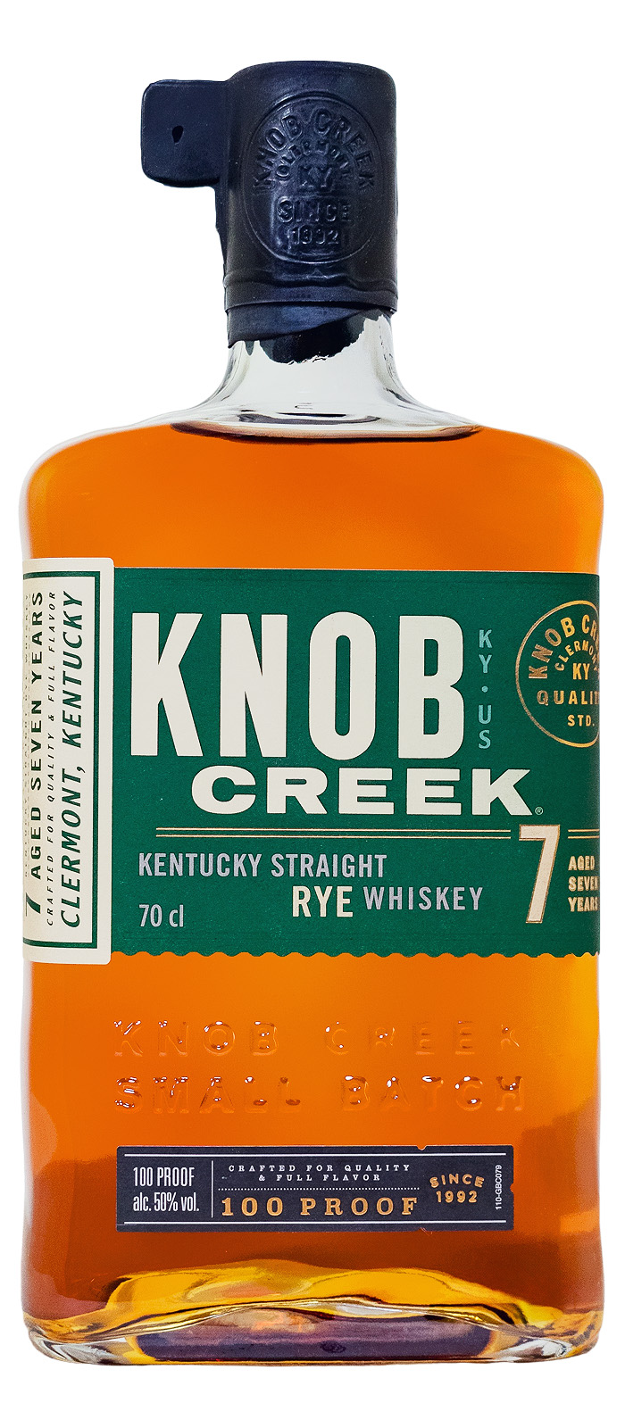 Knob Creek Straight Rye Whiskey - 0,7L 50% vol