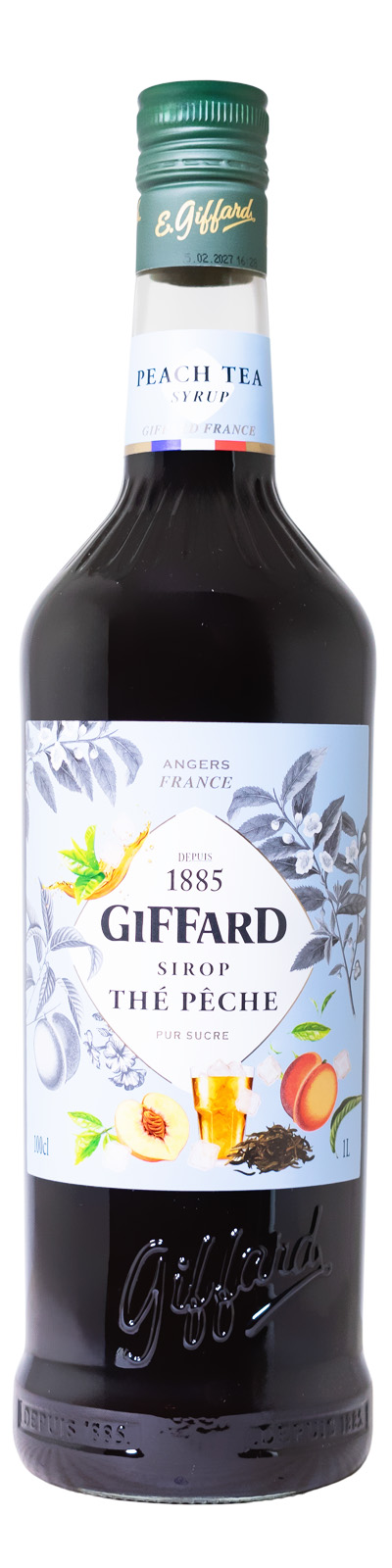 Giffard Pfirsichtee Peach Tea Sirup - 1 Liter