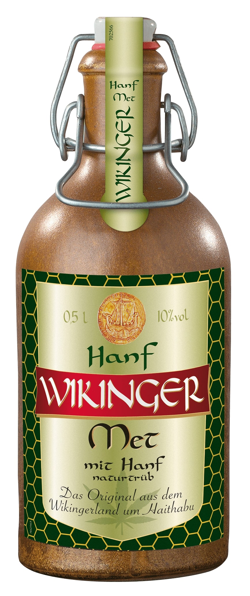 Hanf Wikinger Met im Tonkrug - 0,5L 10% vol