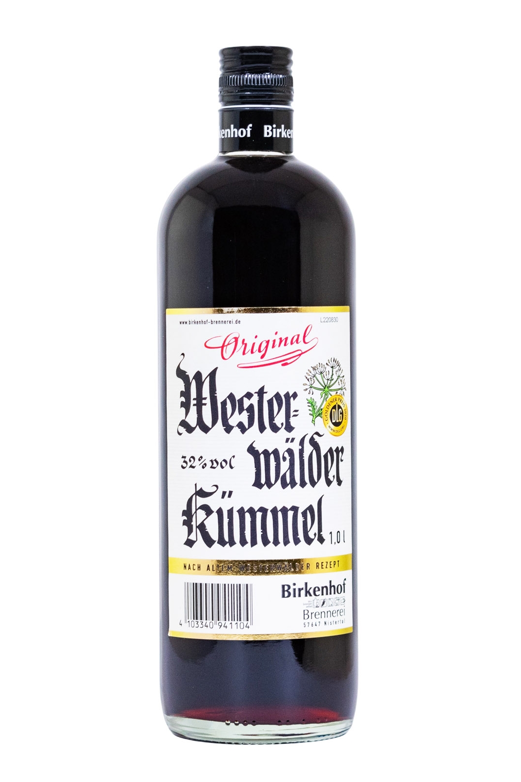 Westerwälder Kümmel - 1 Liter 32% vol