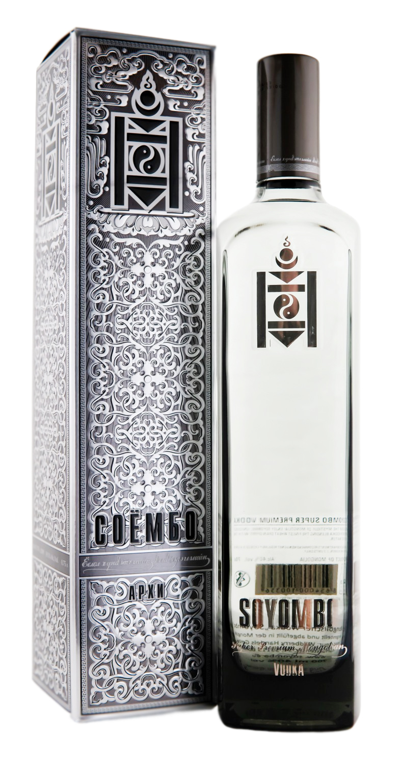 Soyombo Super Premium Wodka - 0,7L 39,5% vol