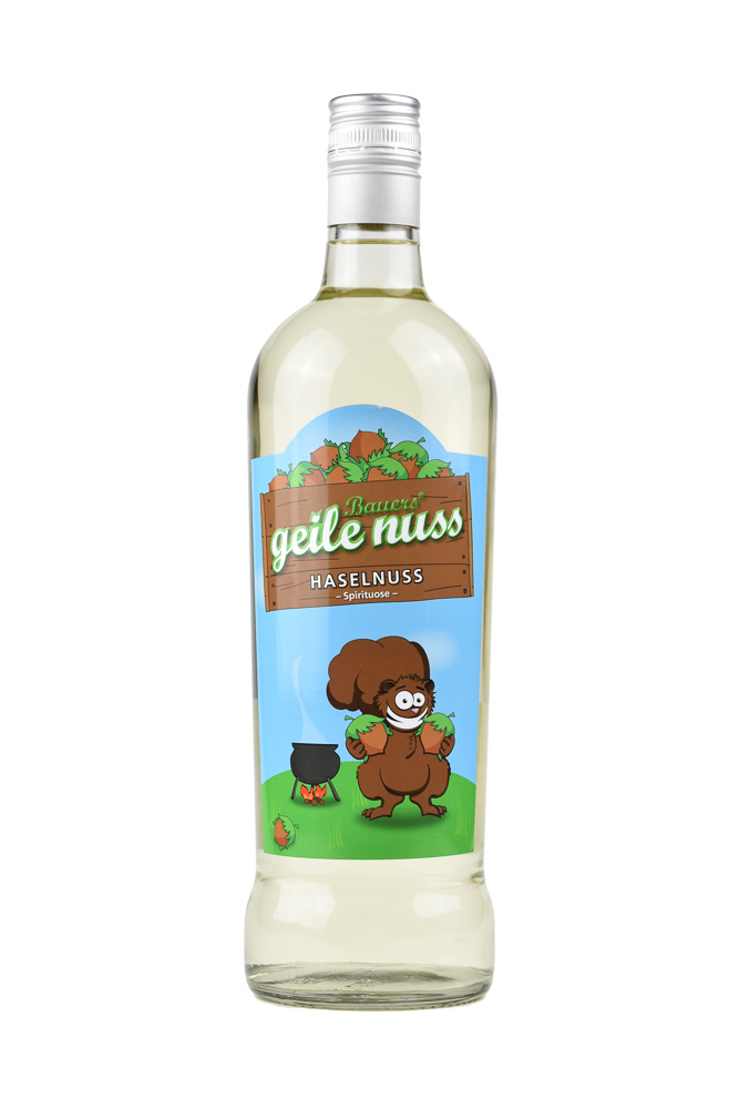 Bauer Geile Nuss Haselnuss - 1 Liter 33% vol