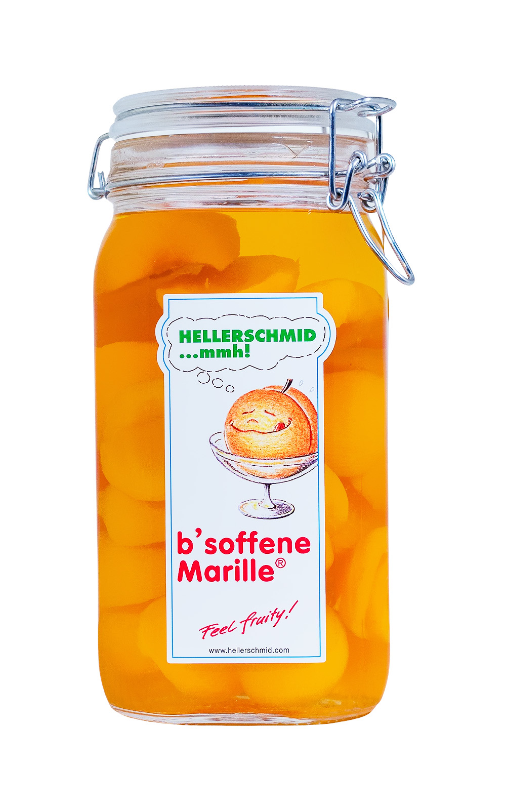 Hellerschmid B'soffene Marille 19% vol