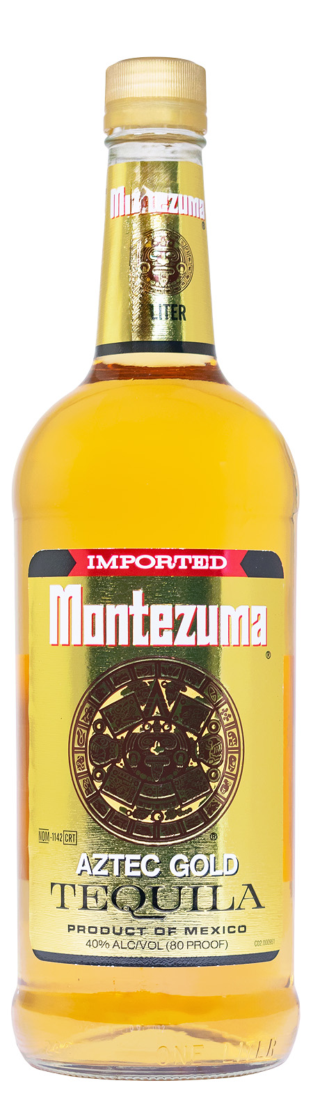 Montezuma Tequila Gold - 1 Liter 40% vol