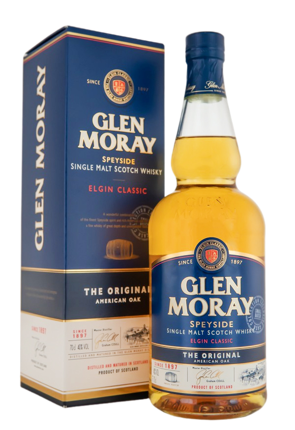 Glen Moray Elgin Classic Single Malt Scotch Whisky - 0,7L 40% vol