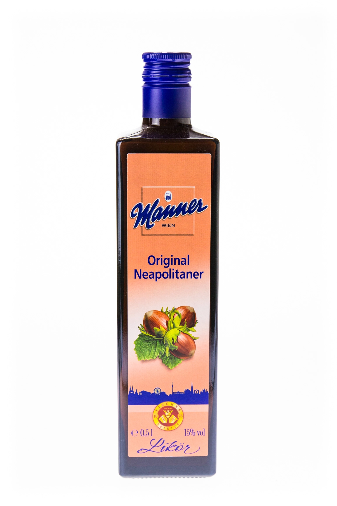 Manner Original Neapolitaner Cremelikör - 0,5L 15% vol