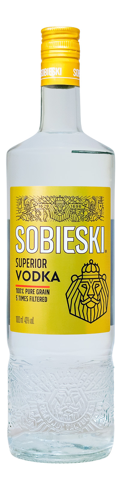 Sobieski Superior Vodka - 1 Liter 40% vol