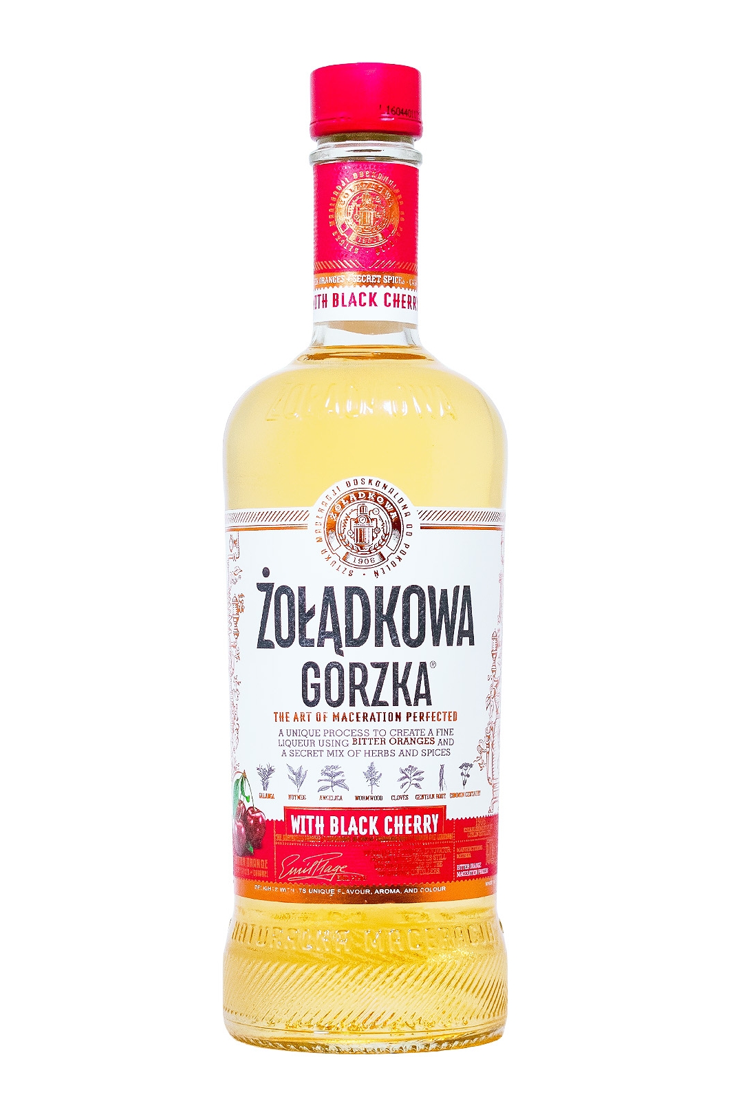 Zoladkowa Gorzka Black Cherry - 0,5L 28% vol