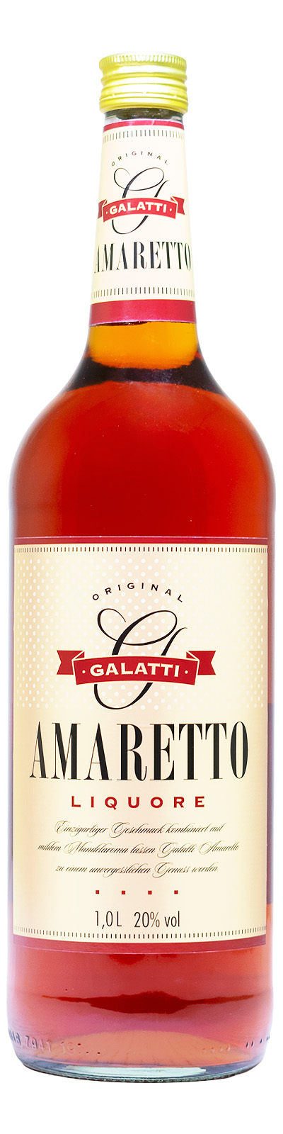 Galatti Amaretto - 1 Liter 20% vol