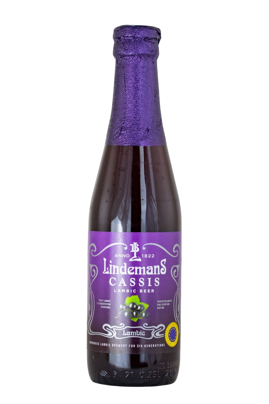 Lindemans Cassis Bier - 0,25L 3,5% vol