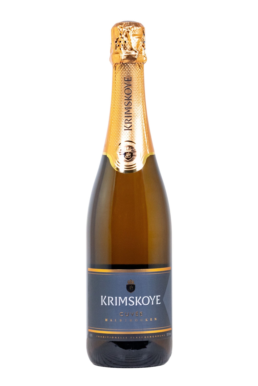 Krimskoye Weiß Halbtrocken Sekt - 0,75L 12,5% vol