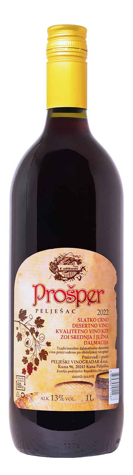 Prosper Prosek Dessertwein - 1 Liter 13% vol