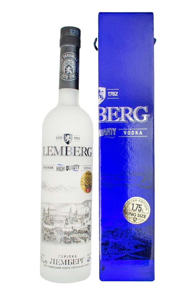 Lemberg Vodka - 1,75L 40% vol