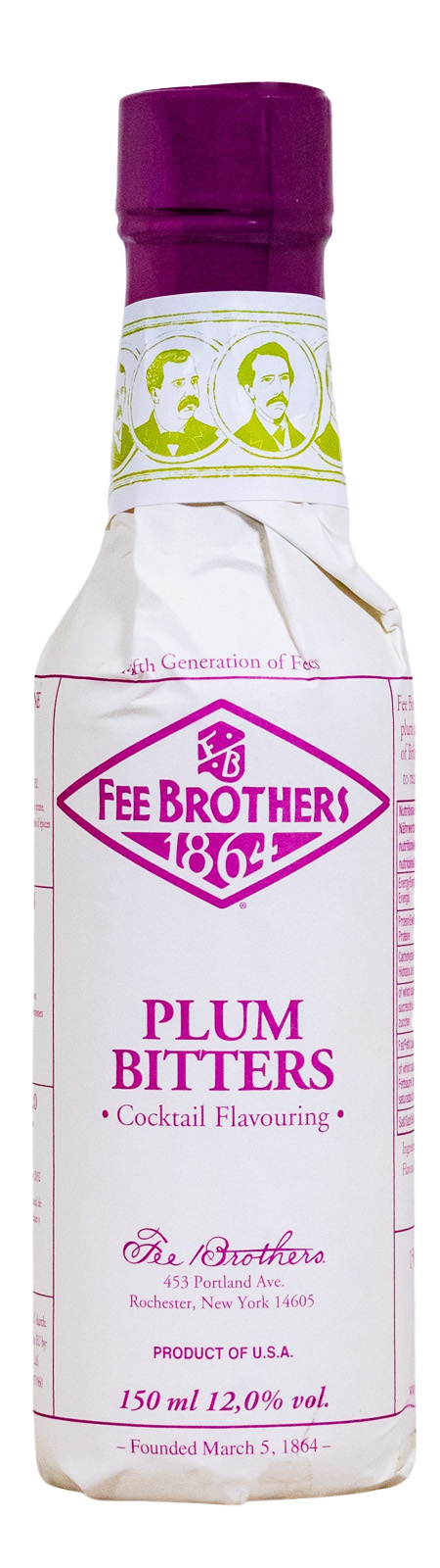 Fee Brothers Plum Bitters - 0,15L 12% vol