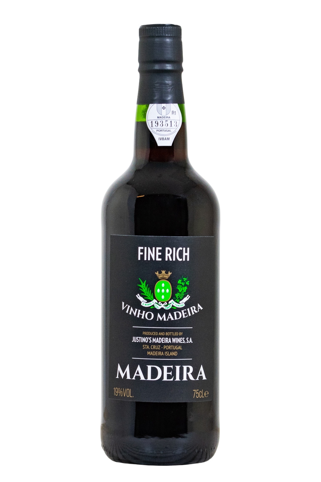 Justinos Madeira Fine Rich Likörwein - 0,75L 19% vol