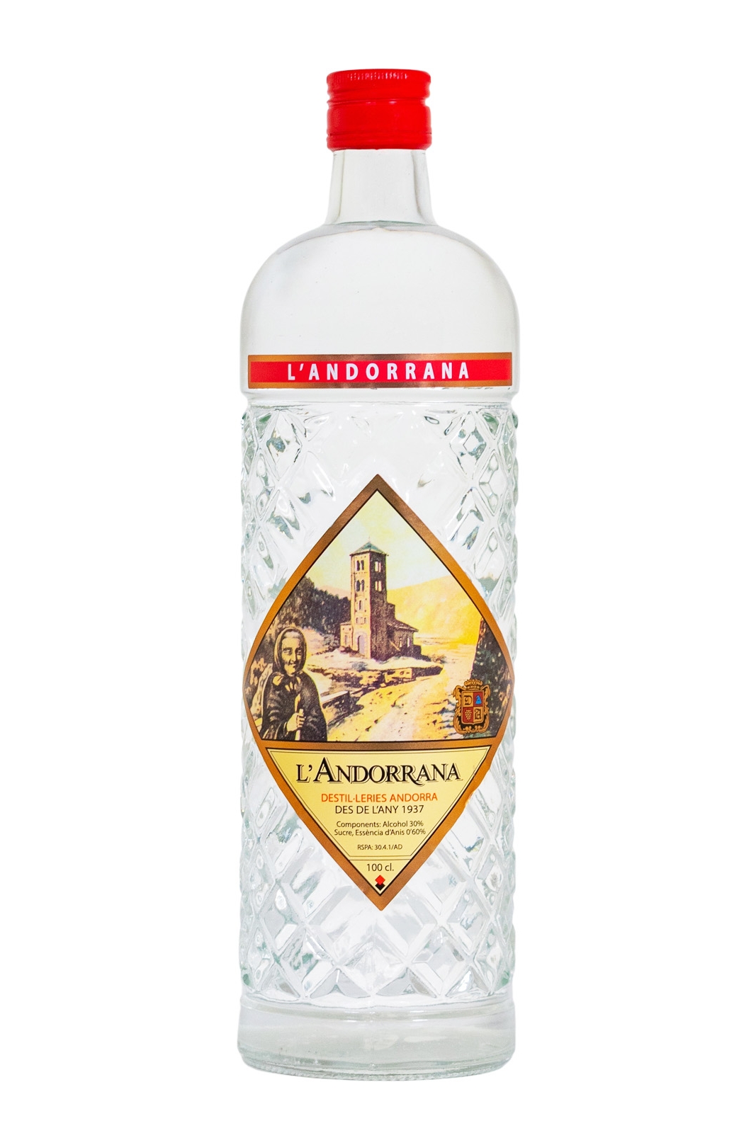 L'Andorrana Anislikör - 1 Liter 30% vol